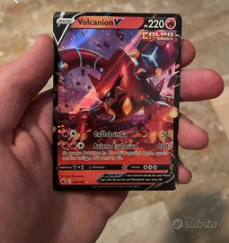 Pokemon Volcanion V Full Art 025/198