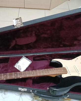 Chitarra elettrica fender squier start nera
