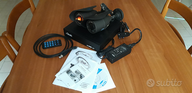 Kit videosorveglianza DVR+Telecamere