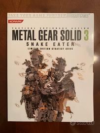 Guida e artbook metal gear solid 1-2-3