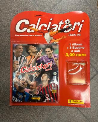 Starterpack album vuoto 2005/06 Panini calciatori