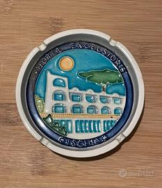 Posacenere in ceramica Hotel Excelsior Ischia