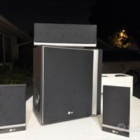 Set audio surround LG a 4 altoparlanti: subwoofer