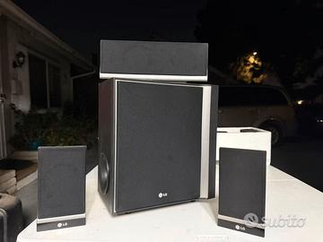 Set audio surround LG a 4 altoparlanti: subwoofer