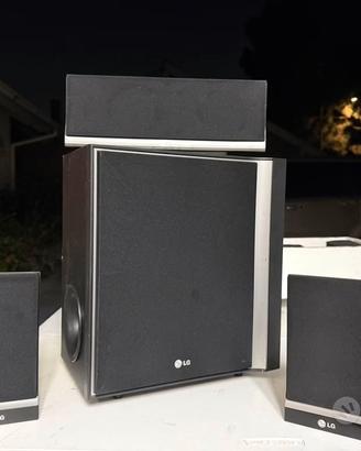 Set audio surround LG a 4 altoparlanti: subwoofer