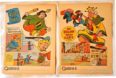 Due Quaderni nuovi  “Nel Regno delle Carte” – 1950