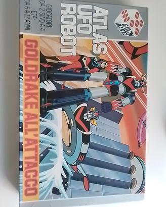 gioco da tavolo vintage mattel ATLAS UFO ROBOT 