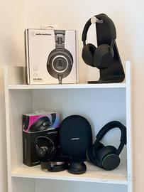 Cuffie Bose QC Ultra, Sony WH-1000XM5, Xbox