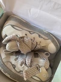 Lanvin Curb Sneakers Low - Leather, Suede & Mesh