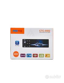 Autoradio stereo 1 din carplay android auto 60wat