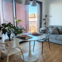 tavolo tondo moderno bianco 