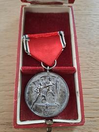Medaglia annessione Austria +  scatola 3 Reich WW2