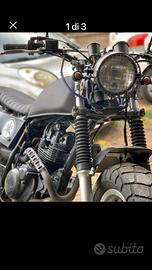 Yamaha tw 125 cafe racer scrambler