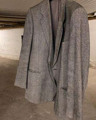 Giacca uomo James Dillon tg 56 vintage spina pesce