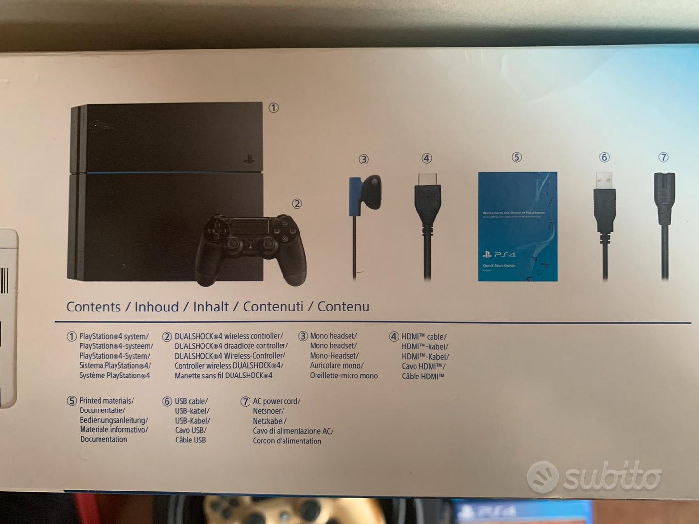 PS4 USATA PERFETTAMENTE FUNZIONANTE - Console e Videogiochi In vendita a  Salerno