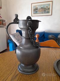 articoli antichi in peltro