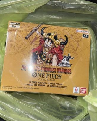 One Piece Op17 Booster box da 24 bustine