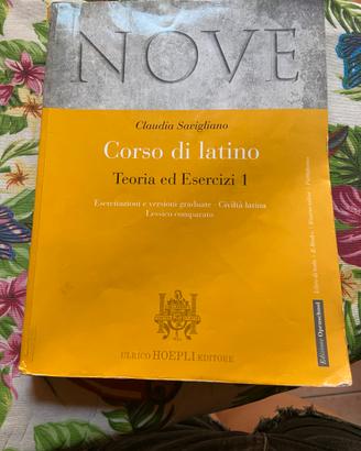 Nove corso di latino teoria ed esercizi 1
