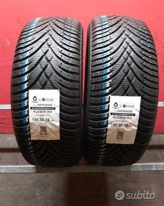 2 gomme 195 50 16 kleber inv a4214