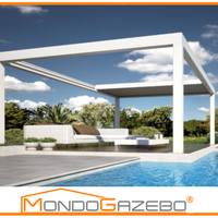 Pergola Bioclimatica gazebo impacchettabile motore