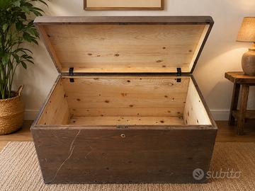 Baule/cassapanca in legno