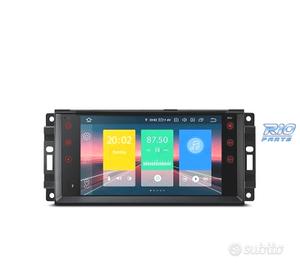 RADIO GPS ANDROID 13 PER JEEP WRANGLER 07-12, GRAN