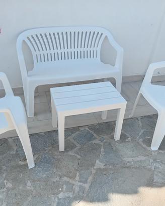 divanetto da giardino