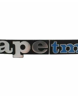 Targhetta scudo anteriore Ape TM 220 - 195595