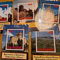Francobolli San marino annate complete