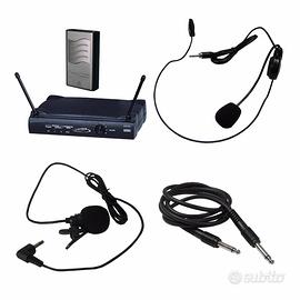 MICROFONO WIRELESS BODY PACK  VHF D100B NM