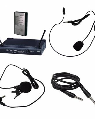 MICROFONO WIRELESS BODY PACK  VHF D100B NM