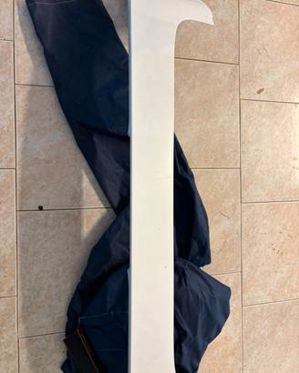 Spoiler originale bianco Ford Fiesta mk7