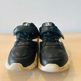 Scarpe bambino 32 nere velcro comode sport