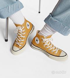 Converse chuck 70 high top gialle taglia 40 unisex