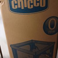 box chicco colore verde con cerniera