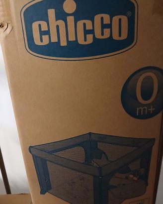 box chicco colore verde con cerniera