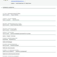 Mi chiamo Alam e lavoro nel settore della ristoraz