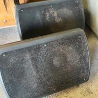 Casse audio attive 400+400 w