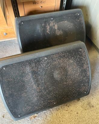 Casse audio attive 400+400 w