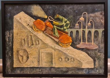 Quadro tecnica mista di Federico Corli