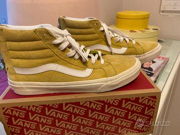 Vans camoscio giallo n. 40