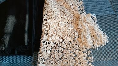 Tessuti, pizzi, frange.