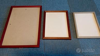 Cornici in legno.