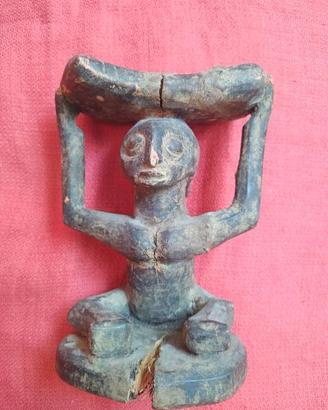 Poggiatesta Africano Luba dal Congo