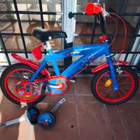 bicicletta bambino Spiderman
