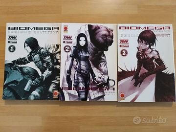 Biomega Volumi 1-2-3 Planet Manga - prima edizione