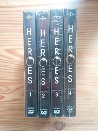 Heroes dvd serie completa 1-4 NUOVO sigillato