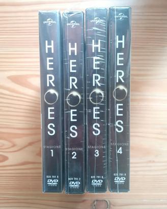 Heroes dvd serie completa 1-4 NUOVO sigillato