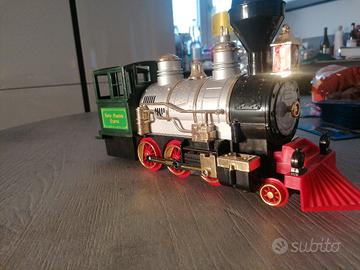 modellino treno a vapore 