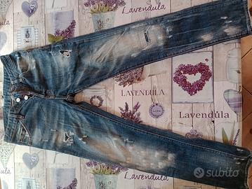 Jeans Dsquared2 Uomo, Slim Fit, 44IT, Originali 